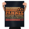 Pawnee Harvest Festival - Prints Posters RIPT Apparel 18x24 / Black
