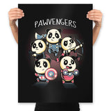 Pawvengers - Prints Posters RIPT Apparel 18x24 / Black