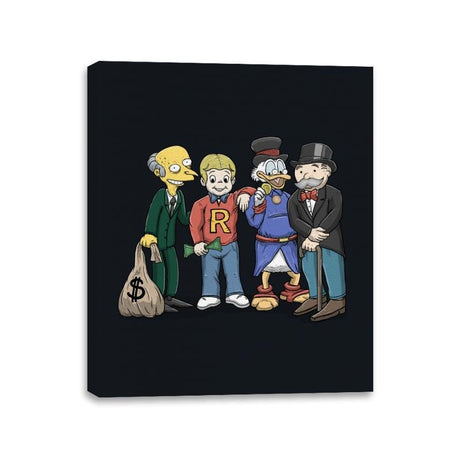 Payday - Canvas Wraps Canvas Wraps RIPT Apparel 11x14 / Black