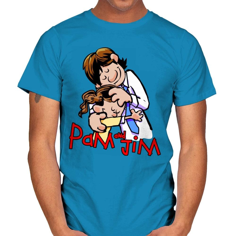 PB and J - Mens T-Shirts RIPT Apparel Small / Sapphire