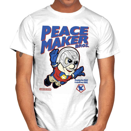 Peace Bros - Mens T-Shirts RIPT Apparel Small / White
