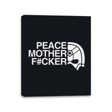 Peace Mother - Canvas Wraps Canvas Wraps RIPT Apparel 11x14 / Black