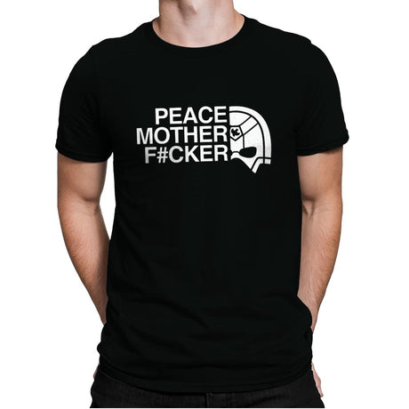Peace Mother - Mens Premium T-Shirts RIPT Apparel Small / Black