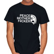 Peace Mother - Mens T-Shirts RIPT Apparel Small / Black