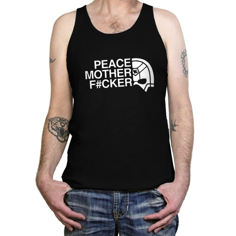 Peace Mother - Tanktop Tanktop RIPT Apparel X-Small / Black