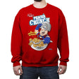 Peace´r Crunch - Crew Neck Sweatshirt Crew Neck Sweatshirt RIPT Apparel Small / Red