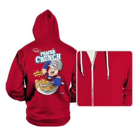 Peace´r Crunch - Hoodies Hoodies RIPT Apparel Small / Red
