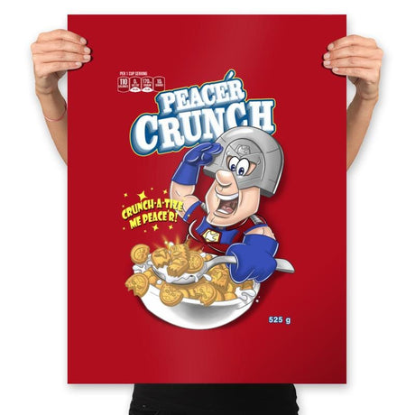 Peace´r Crunch - Prints Posters RIPT Apparel 18x24 / Red
