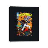 Peacemaker Comic - Canvas Wraps Canvas Wraps RIPT Apparel 11x14 / Black