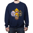 Peaches Rhapsody - Crew Neck Sweatshirt Crew Neck Sweatshirt RIPT Apparel Small / Navy