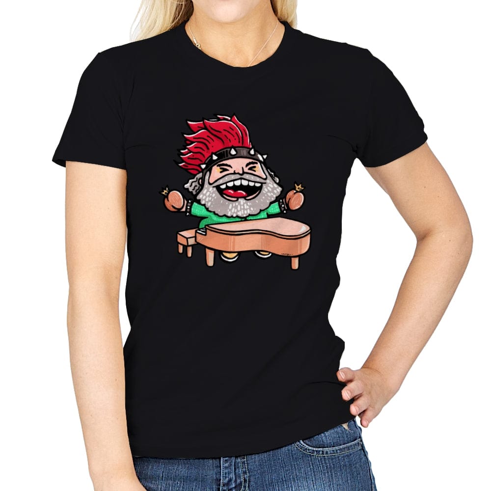 Peaches - Womens T-Shirts RIPT Apparel Small / Black