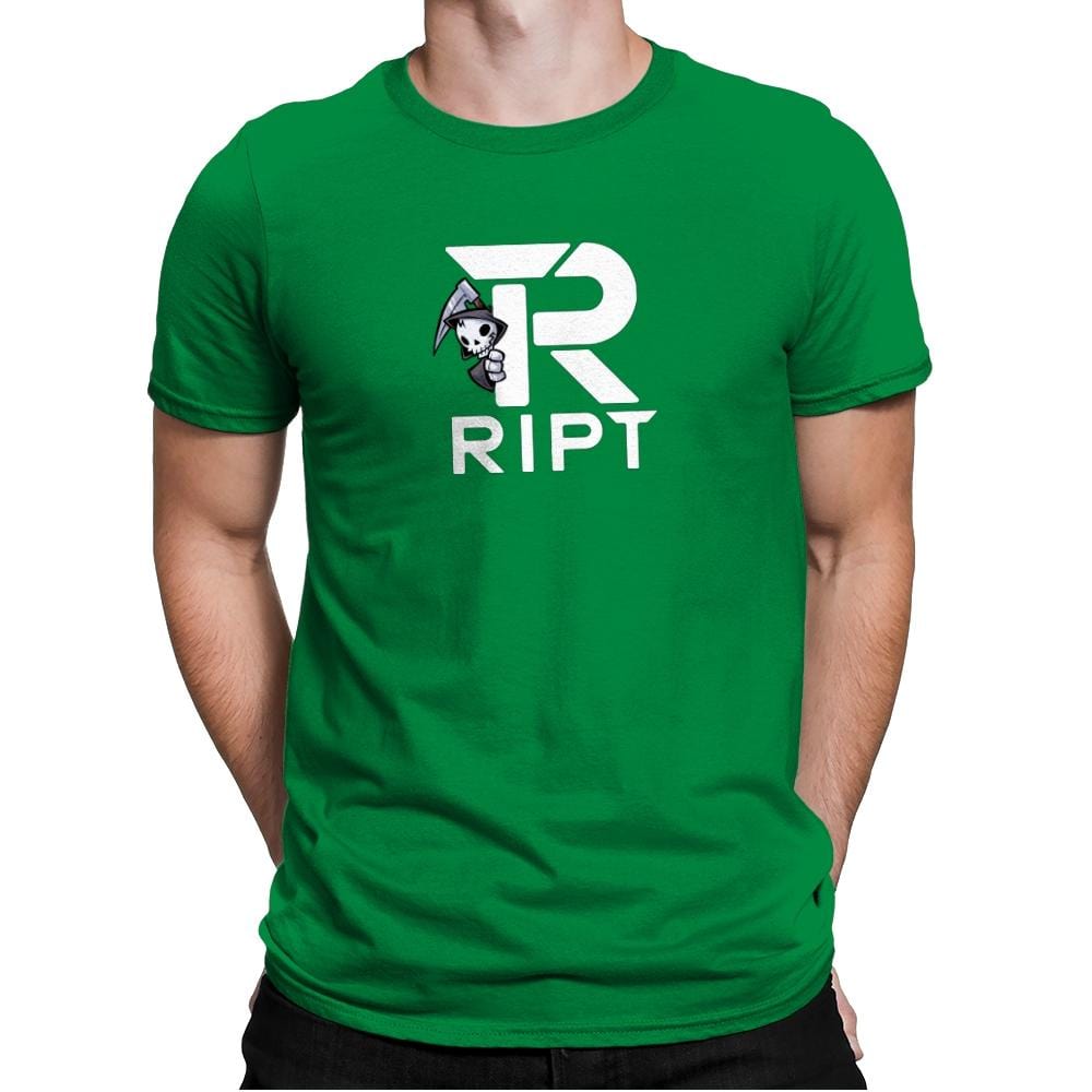 Peaking Reaper - Mens Premium T-Shirts RIPT Apparel Small / Kelly