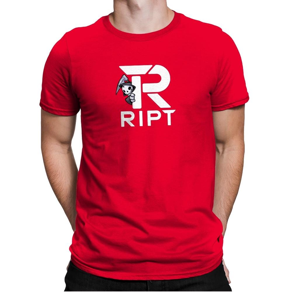 Peaking Reaper - Mens Premium T-Shirts RIPT Apparel Small / Red