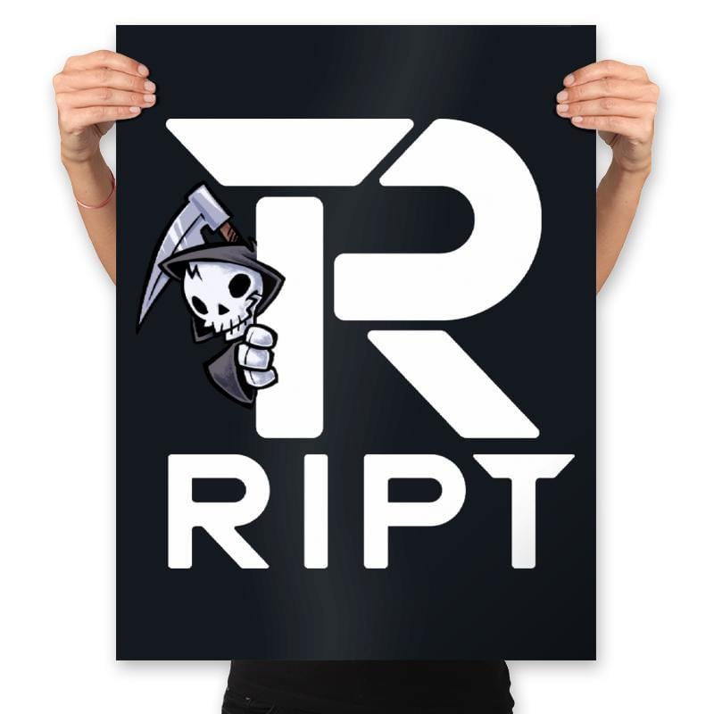 Peaking Reaper - Prints Posters RIPT Apparel 18x24 / Black