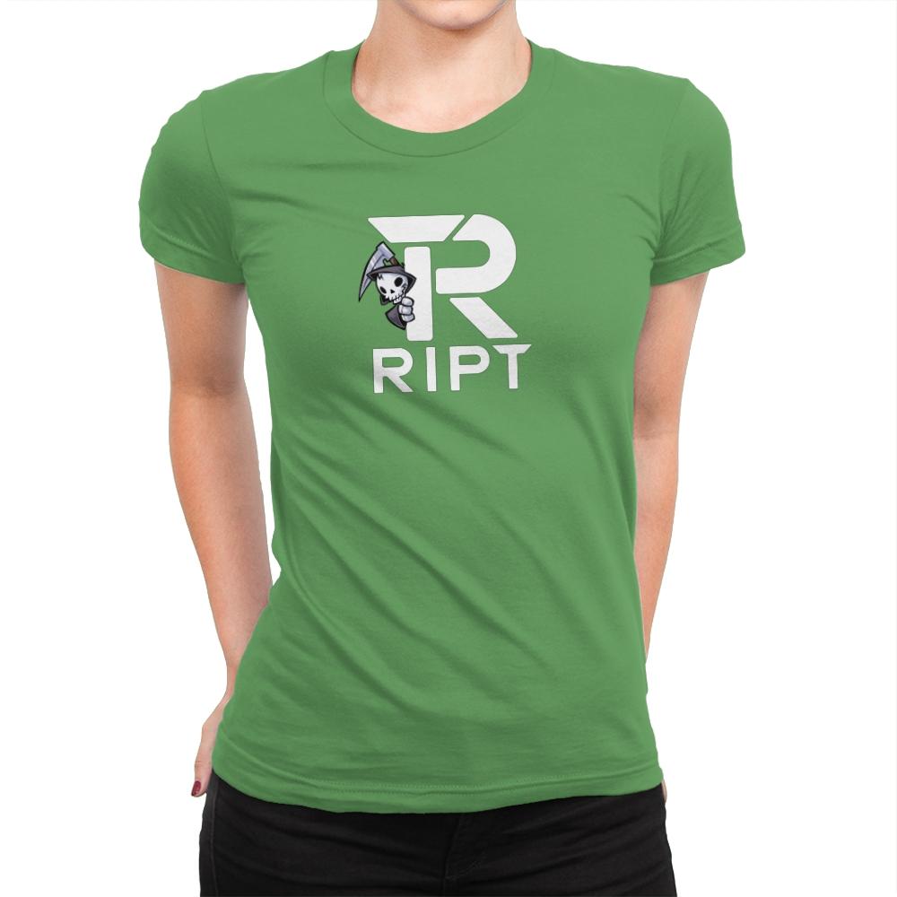 Peaking Reaper - Womens Premium T-Shirts RIPT Apparel Small / Kelly