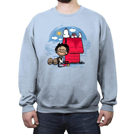 Peanut Massacre - Crew Neck Sweatshirt Crew Neck Sweatshirt RIPT Apparel