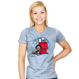Peanut Massacre - Womens T-Shirts RIPT Apparel Small / Baby Blue