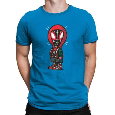 Peanut Spida - Mens Premium T-Shirts RIPT Apparel Small / Turqouise