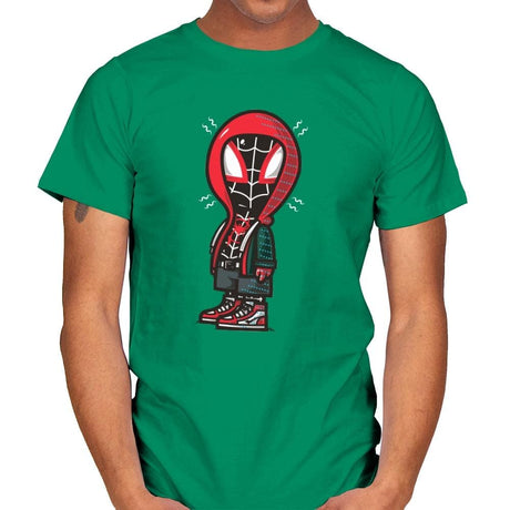 Peanut Spida - Mens T-Shirts RIPT Apparel Small / Kelly Green