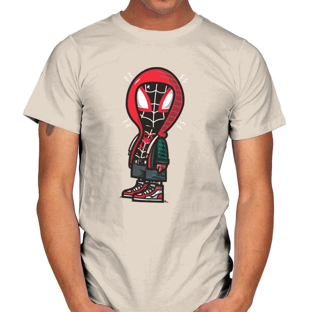 Peanut Spida - Mens T-Shirts RIPT Apparel Small / Natural