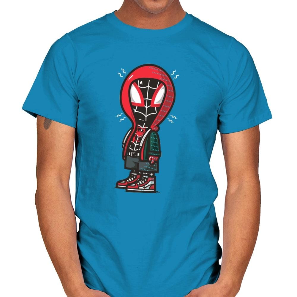 Peanut Spida - Mens T-Shirts RIPT Apparel Small / Sapphire