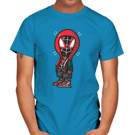 Peanut Spida - Mens T-Shirts RIPT Apparel Small / Sapphire