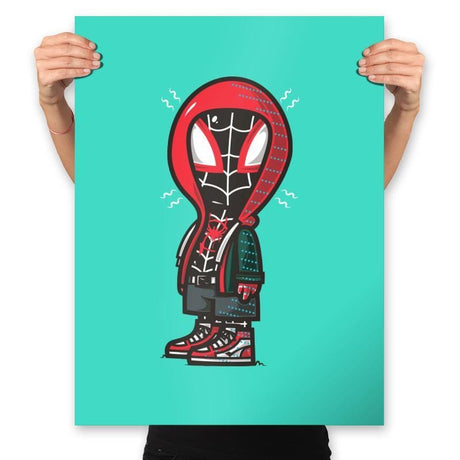 Peanut Spida - Prints Posters RIPT Apparel 18x24 / Mint