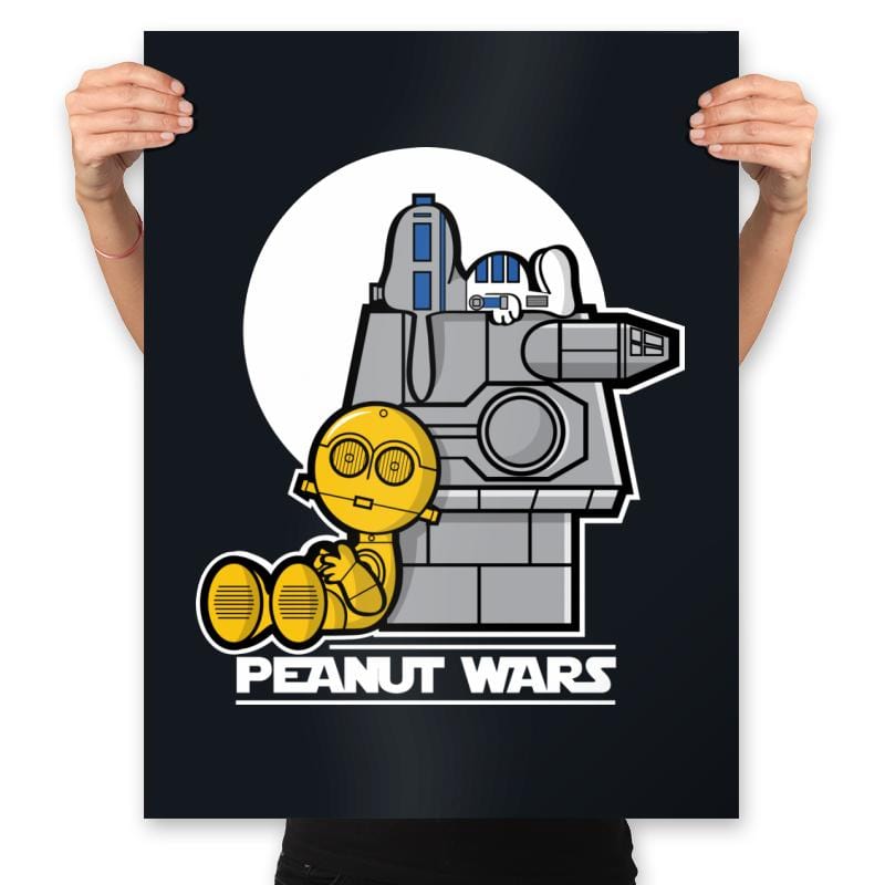 Peanut Wars - Prints Posters RIPT Apparel 18x24 / Black