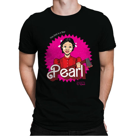 Pearl - Mens Premium T-Shirts RIPT Apparel Small / Black