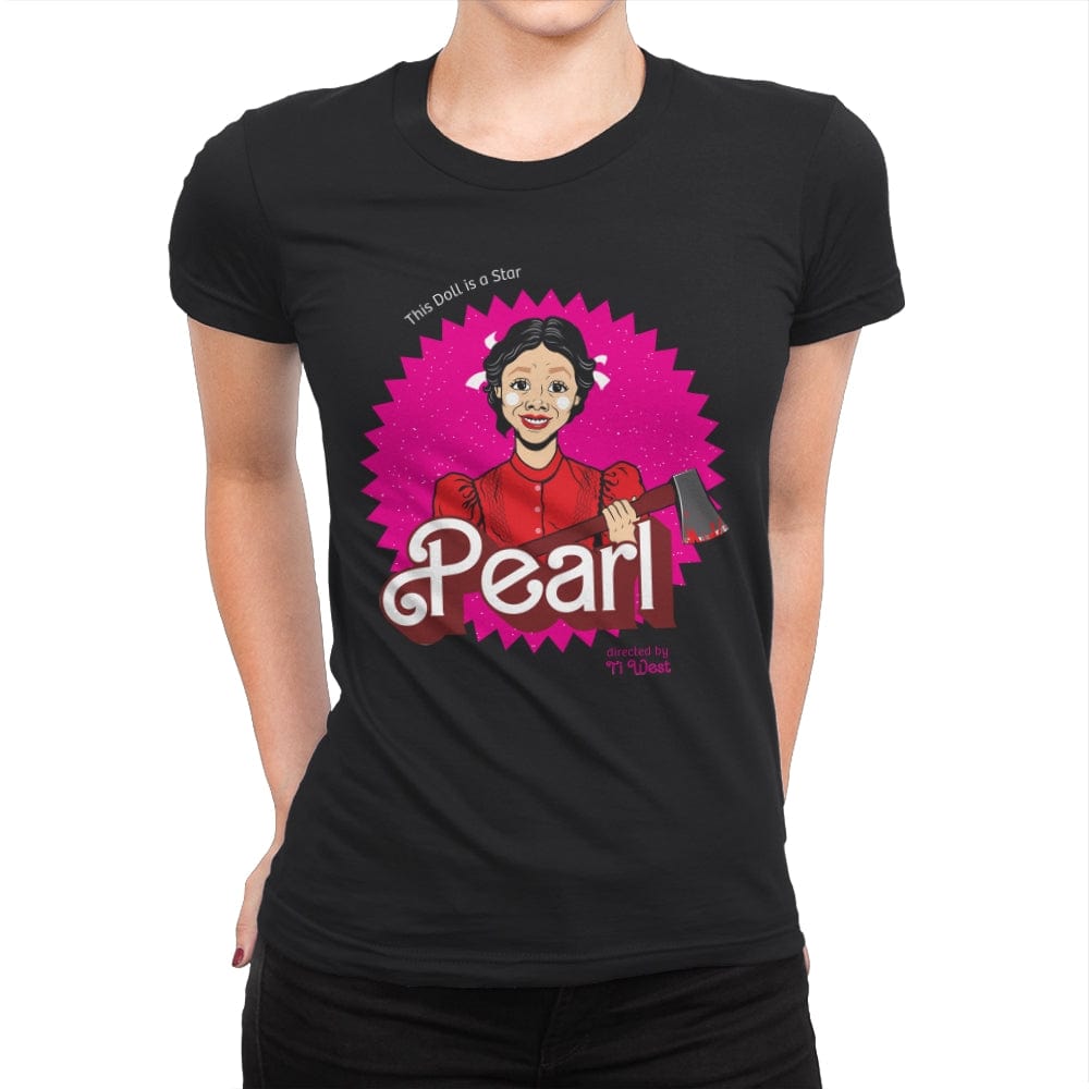 Pearl - Womens Premium T-Shirts RIPT Apparel Small / Black
