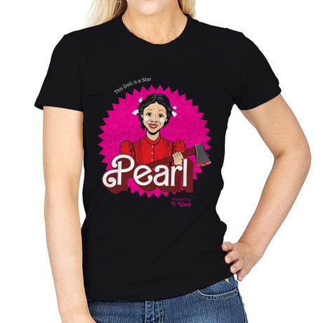 Pearl - Womens T-Shirts RIPT Apparel Small / Black