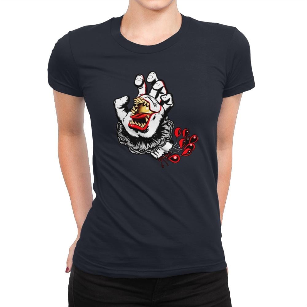 Penny Hand - Womens Premium T-Shirts RIPT Apparel Small / Midnight Navy