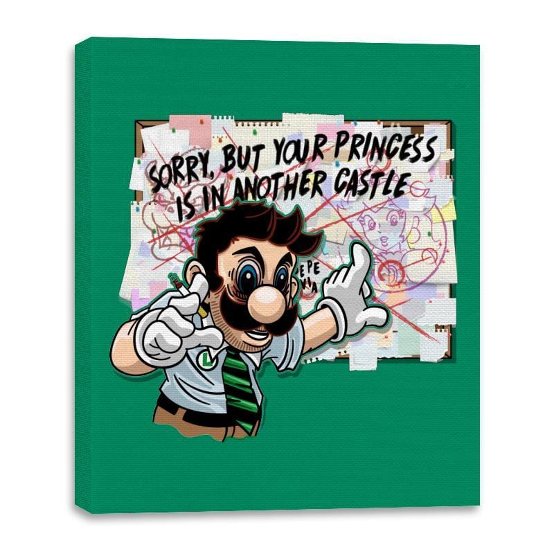 Pepe Luigi - Canvas Wraps Canvas Wraps RIPT Apparel 16x20 / Kelly