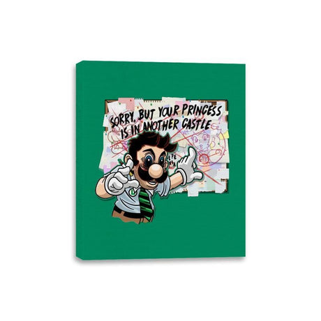 Pepe Luigi - Canvas Wraps Canvas Wraps RIPT Apparel 8x10 / Kelly