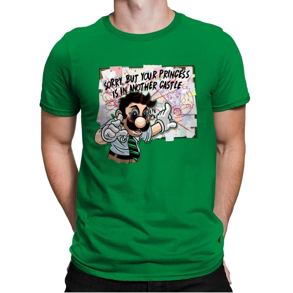 Pepe Luigi - Mens Premium T-Shirts RIPT Apparel Small / Kelly