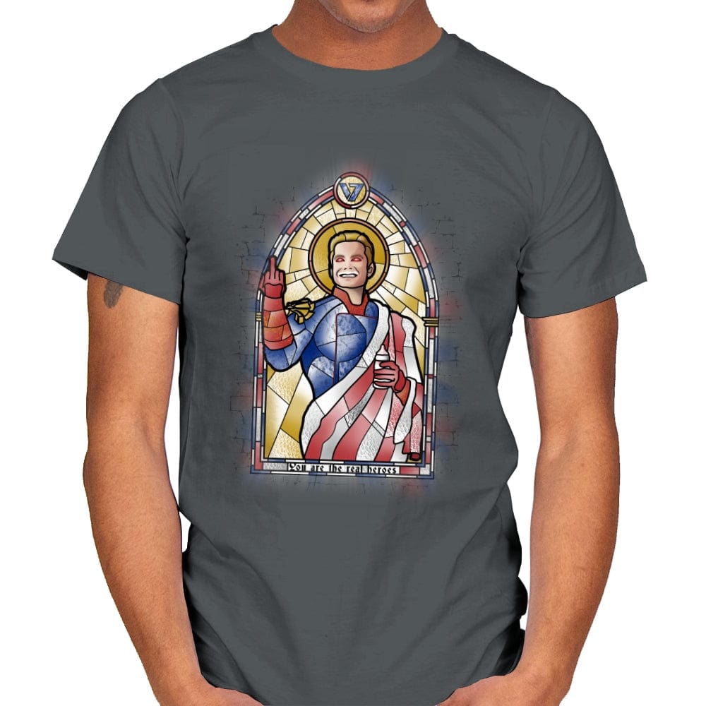 Personal Jesus - Mens T-Shirts RIPT Apparel Small / Charcoal