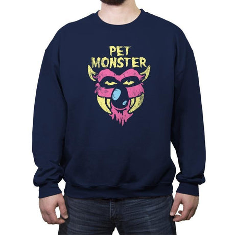 Pet Monster - Crew Neck Sweatshirt Crew Neck Sweatshirt RIPT Apparel