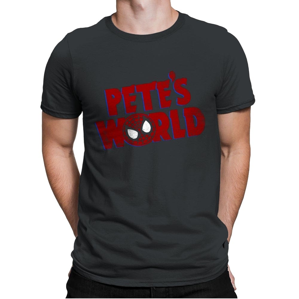 Pete's World - Mens Premium T-Shirts RIPT Apparel Small / Heavy Metal