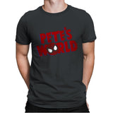 Pete's World - Mens Premium T-Shirts RIPT Apparel Small / Heavy Metal