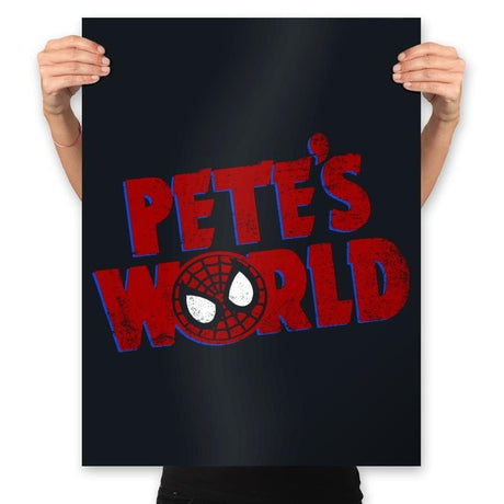 Pete's World - Prints Posters RIPT Apparel 18x24 / Black