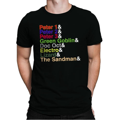 Peters - Mens Premium T-Shirts RIPT Apparel Small / Black