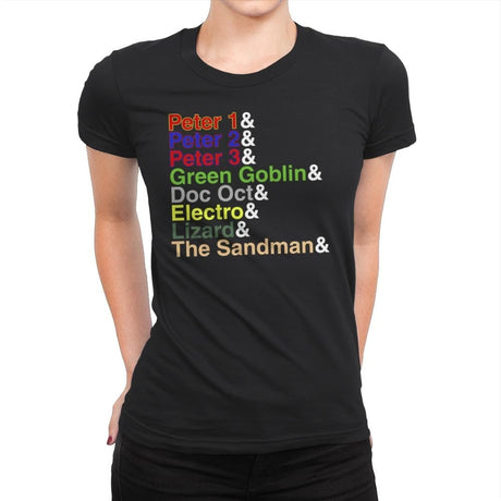 Peters - Womens Premium T-Shirts RIPT Apparel Small / Black