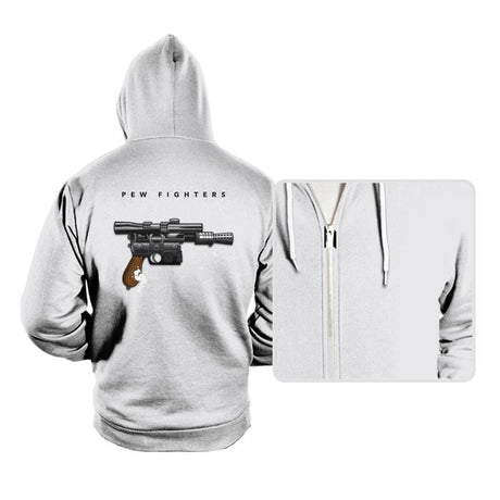 Pew Fighters - Hoodies Hoodies RIPT Apparel Small / White