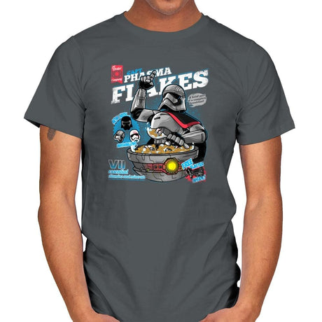 Phasma Flakes Exclusive - Mens T-Shirts RIPT Apparel Small / Charcoal