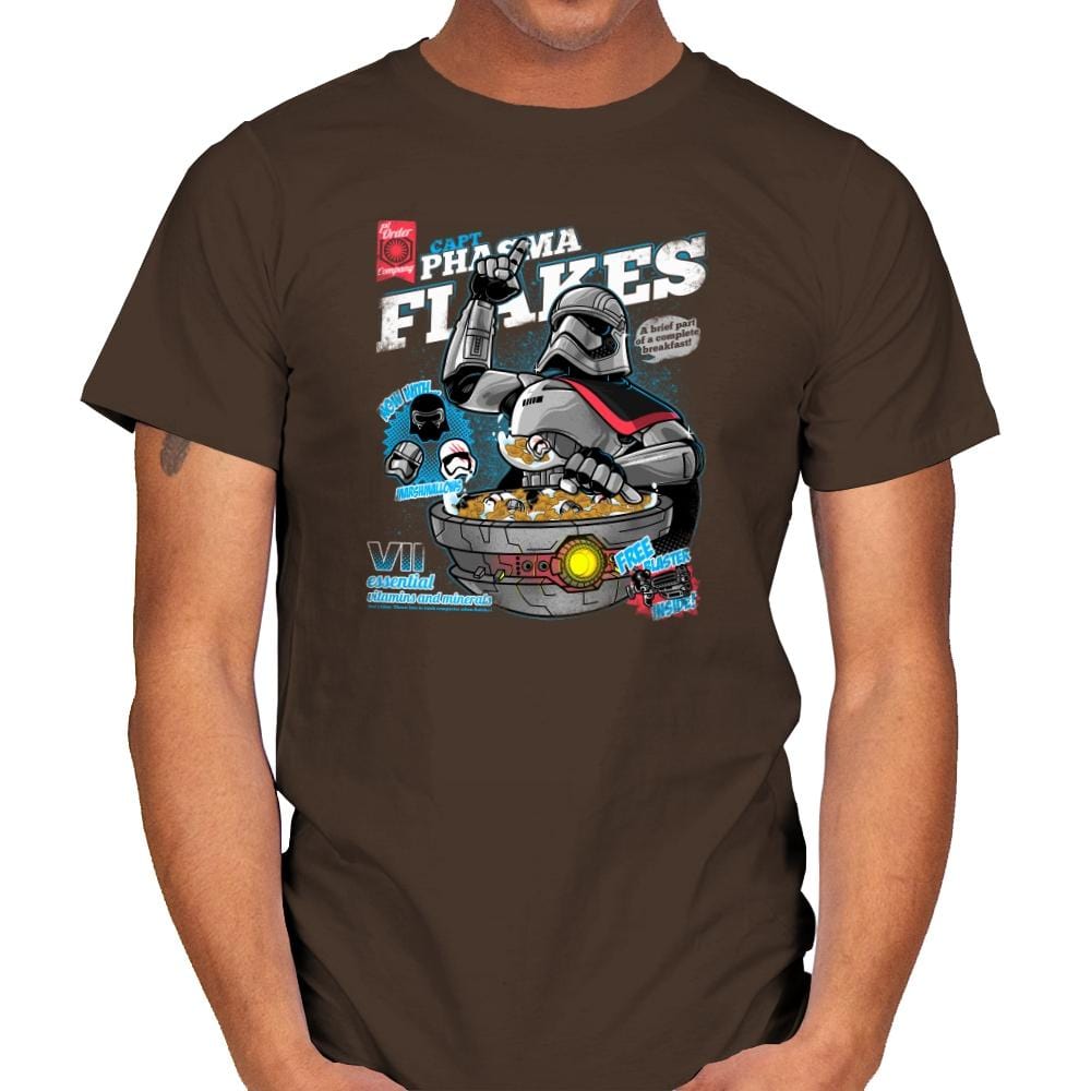 Phasma Flakes Exclusive - Mens T-Shirts RIPT Apparel Small / Dark Chocolate