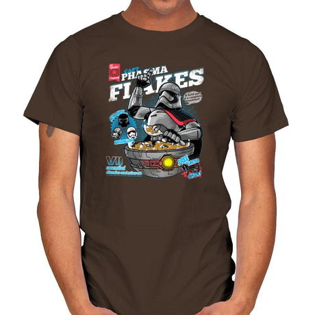 Phasma Flakes Exclusive - Mens T-Shirts RIPT Apparel Small / Dark Chocolate