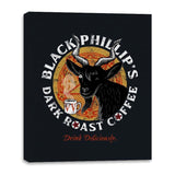 Phillip's Dark Roast - Canvas Wraps Canvas Wraps RIPT Apparel 16x20 / Black