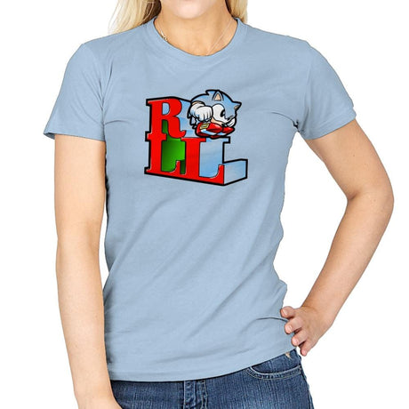 Philly Roll Exclusive - Womens T-Shirts RIPT Apparel Small / Light Blue