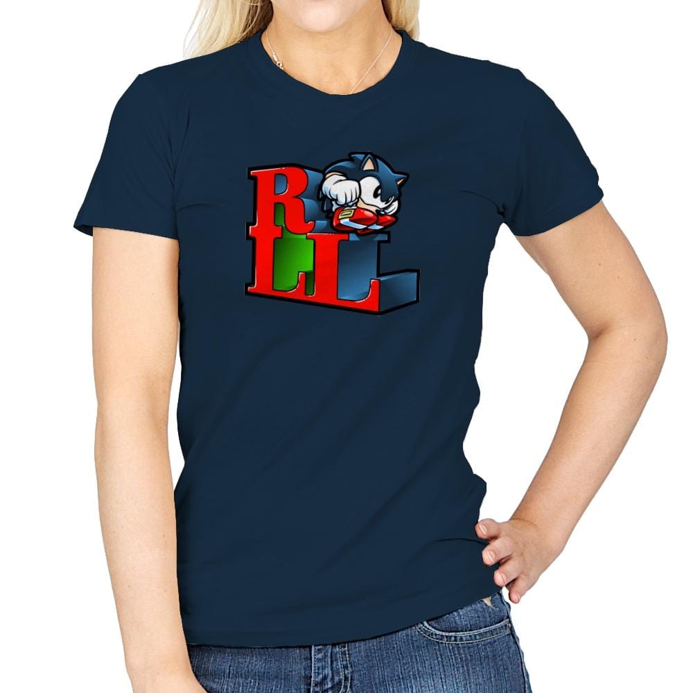 Philly Roll Exclusive - Womens T-Shirts RIPT Apparel Small / Navy