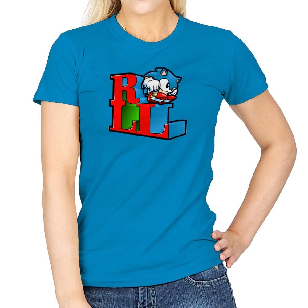 Philly Roll Exclusive - Womens T-Shirts RIPT Apparel Small / Sapphire